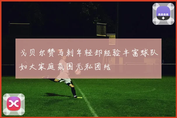 戈贝尔赞马刺年轻却经验丰富球队如大家庭氛围无私团结